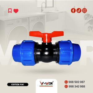 Válvula de Compresión HDPE